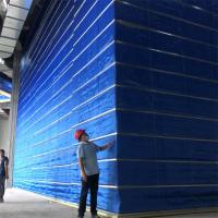 Roller Pull Opening Fire Roller Curtain Fireproof Instalação fácil Força durável