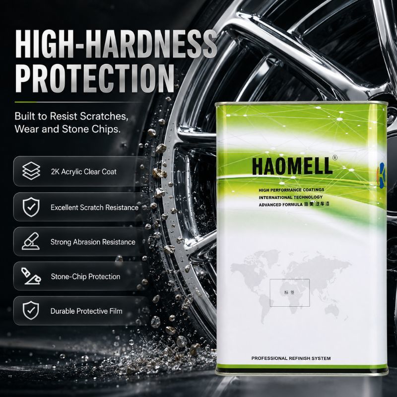 Gate 2K Alloy Wheel & Chrome Clear Coat | High Adhesion Mirror Gloss Scratch-Resistant Acrylic Clearcoat, 5L