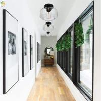 Iron Glass Nordic Pendant Light Living Room LED Lamp MS220