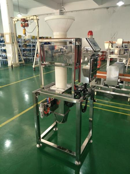 free fall tube metal detector for powder product such as rice,flour, coffee product inspection