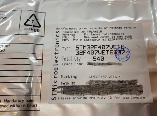 STM32F407VET6  New Original Electronic Components Integrated Circuits Ic Chip With Best Price