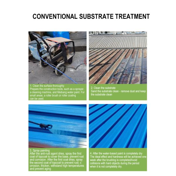 Anti Aging Heat Insulating Paint Wear Resistant Roof Coating Heat Insulation