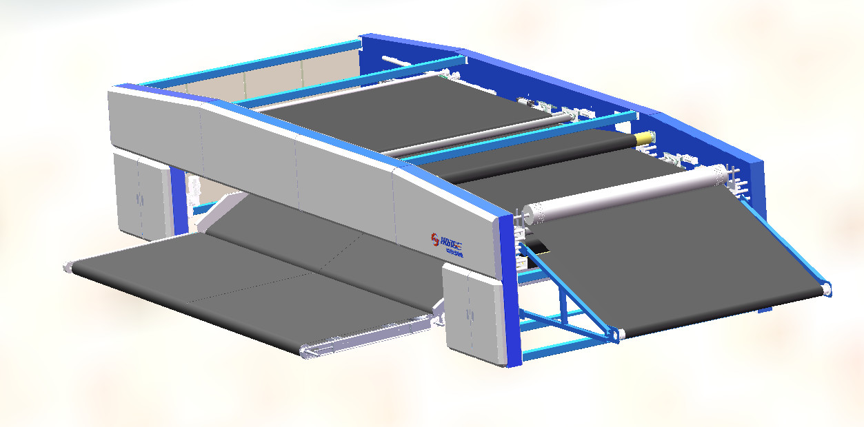 Машина lapper Hongyi высокоскоростная перекрестная с 90m/min для ткани ватина