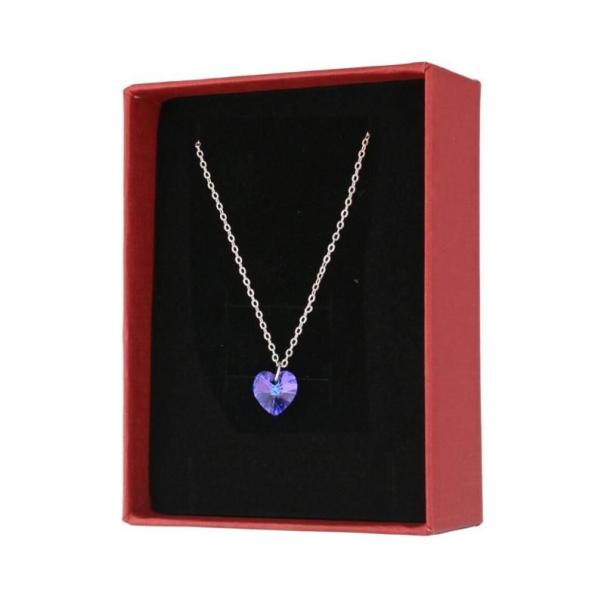 Medium Luxury Paper Jewelry Boxes With Open Way Lid And Base Design Customized