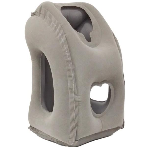 Ultralight Inflatable Travel Pillow , Inflatable Airplane Pillow For Neck Lumbar Support