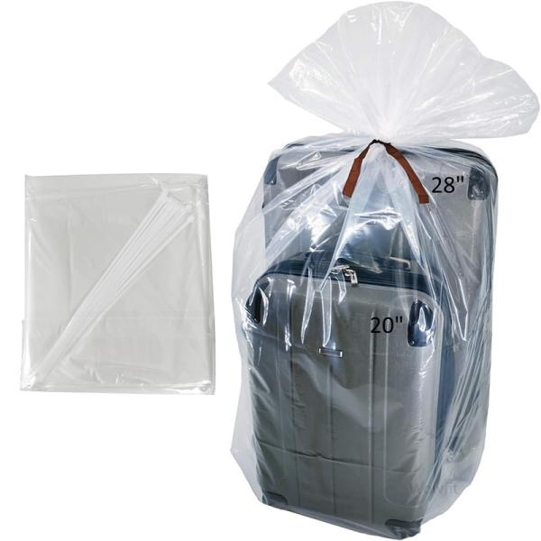 PE Clear Poly Bag Transparent Plastic Bag For Mattress Custom Size BigTop Open