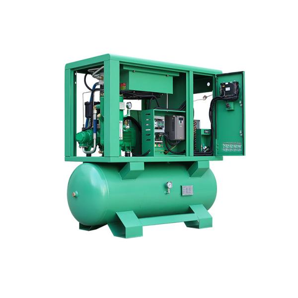 Hot Sale 22 KW/30 HP 16bar 2.47m3/min 4 in 1 Screw Air Compressor With Refrigerated dryer , 500L air tank , and air filter
