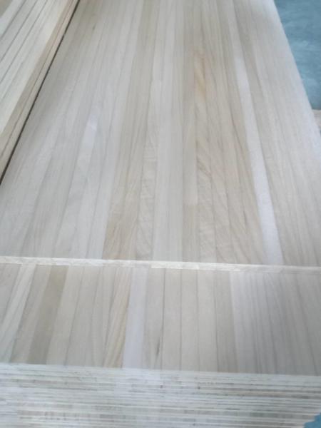 Wood Core Blank Light Wood Solid Wood Core Material Modern Design Style