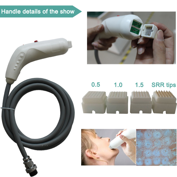 Professional fractional RF microneedle machine beauty salon equipment for face lifting