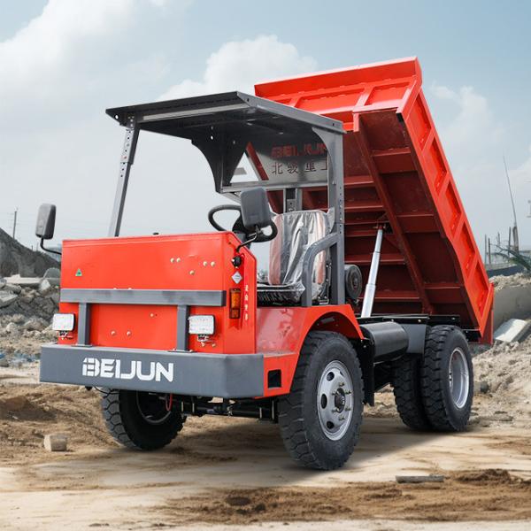 3 Tons Underground Mining Truck Four Wheel Tunnel Articulated Diesel