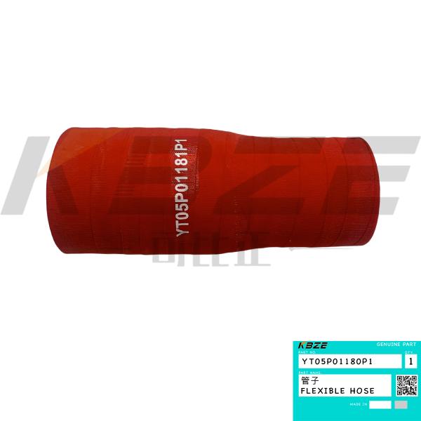KOBELCO YT05P01180P1 TURBO HOSE SK70 SK75 SK80 EXCAVATOR FOR ISUZU 4LE2