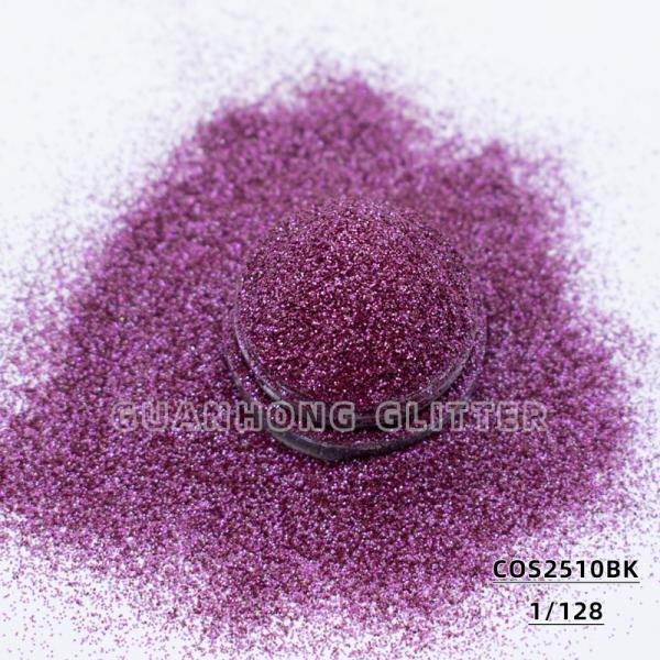 Metallic Rainbow Purple Eye Glitter Powder For Body Makeup High Flash Cosmetic Grade