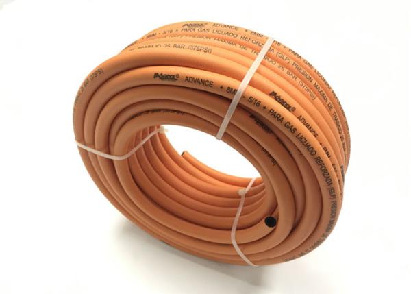High Pressure PVC Water Hose Anti Abrasion LPG Gas Hose Pipe  For Gasoline