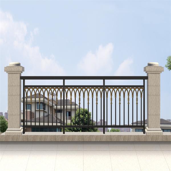 Decorative Metal Galvanized Aluminum Steel Fence For Swimming Pool