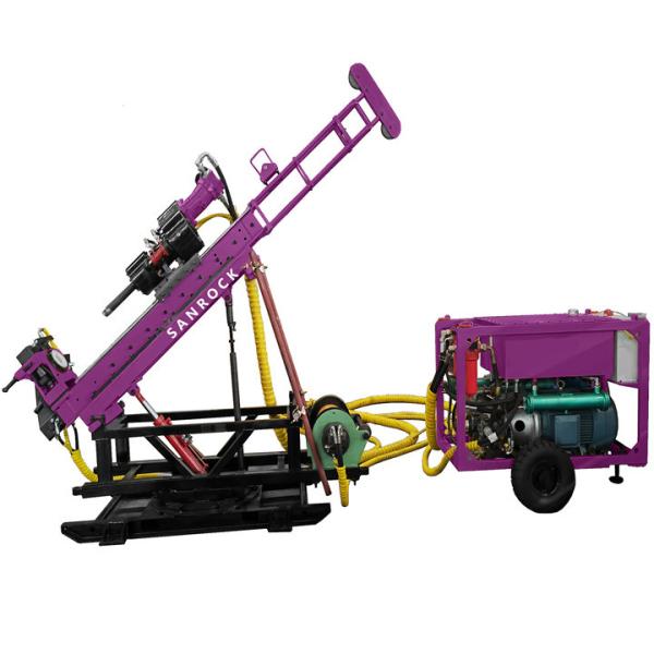 Small Core Drilling Rig Hydraulic Borehole Underground Tunnel Core Drilling Equipment