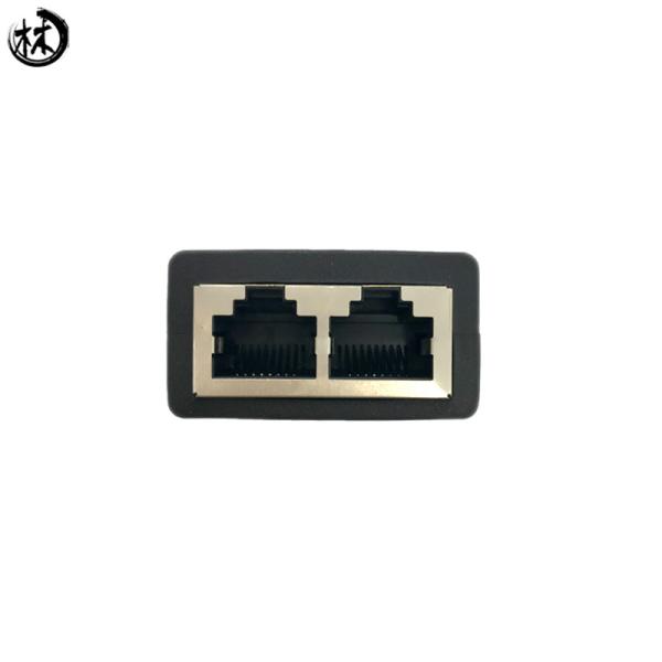 RJ45  multi port(1x2) coupler one port to female to 2  female cat5 &cat6  connector