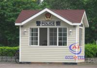 Garde préfabriquée House With Enough de police de sécurité à l'intérieur de l'espace et d'équipement complet