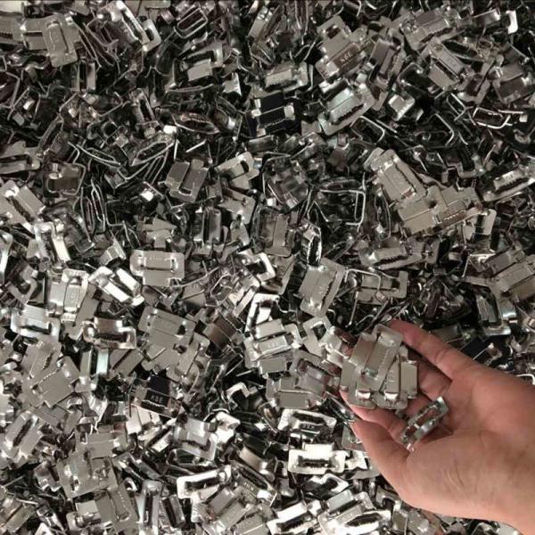 curvaturas de união de aço inoxidável do ODM de 9.5mm Max Tie Width