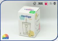F flauta de Matte Lamination corrugou o envoltório de empacotamento Straw Cup da caixa