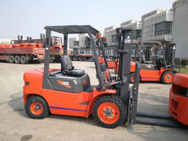 Loading Capacity 3000kg 3.5 ton diesel forklift truck with euro 3 euro 5 EPA engine