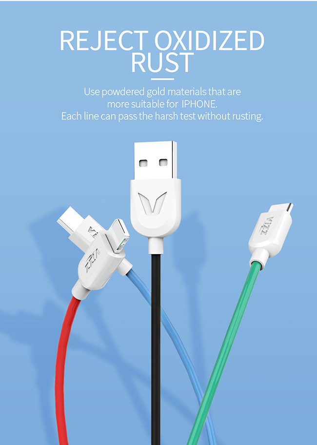 Тип зарядные кабели USB микро- USB мобильного телефона CD10 молнии c