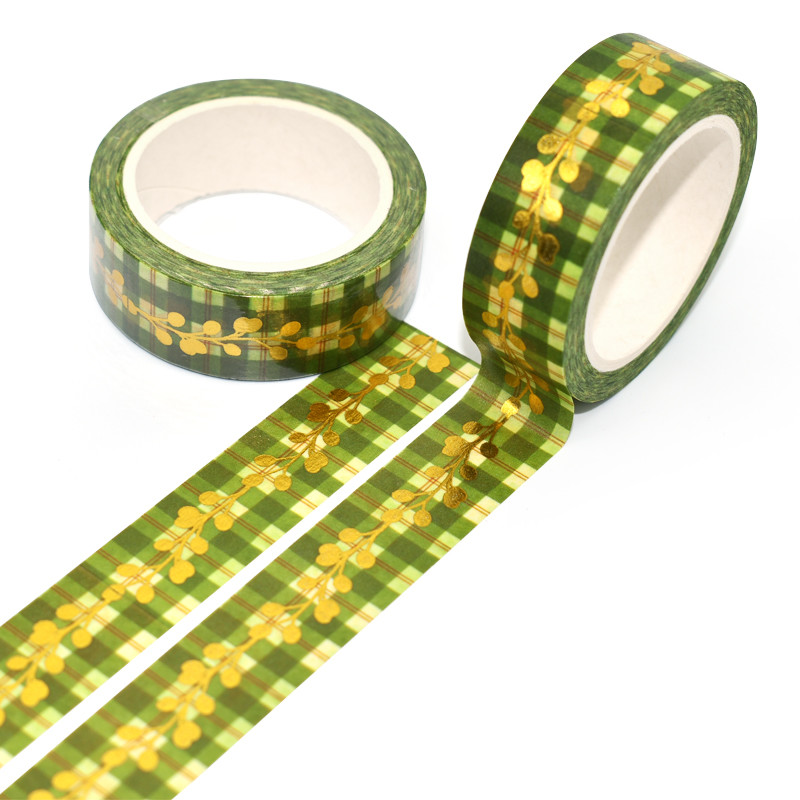 Изготовленная на заказ маскируя лента Washi фольги печатая ленту Kawaii Washi бумажную