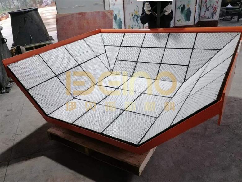 Three In One Ceramic Rubber Liners Customized Hot Vulcanization