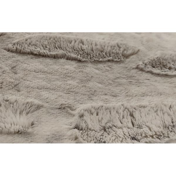 Фальшивка щетки Faux 370gsm плюша ткани 8mm ватки Pv 100% полиэстер