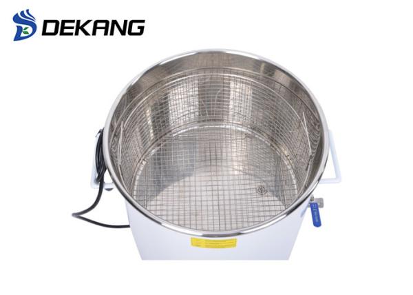 32L Cylindrical Ultrasonic Cleaning Machine 60W Digital Control Barrel Style