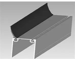 40mm Thickness Industrial Sectional Door with AC 220V-240V Motor and 24dB Acoustic Insulation