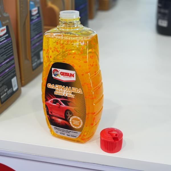 GETSUN High Foam Car Wash Soap with Carnauba Wax Beads