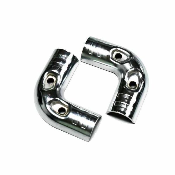 HJ-15 Chrome Plating Metal Joint Pipe Joints for Lean Pipe Racking System Pipe Connection Fittings