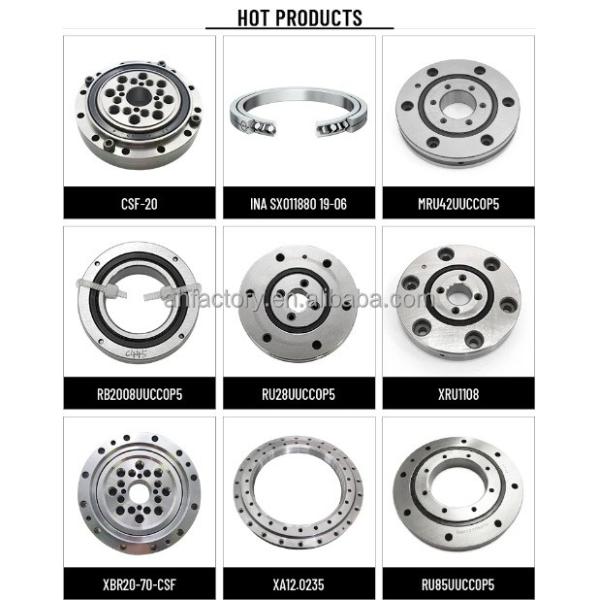 70X86X8mm Cross Roller Bearing for Miniature Manipulator and Surveillance Camera RAU7008