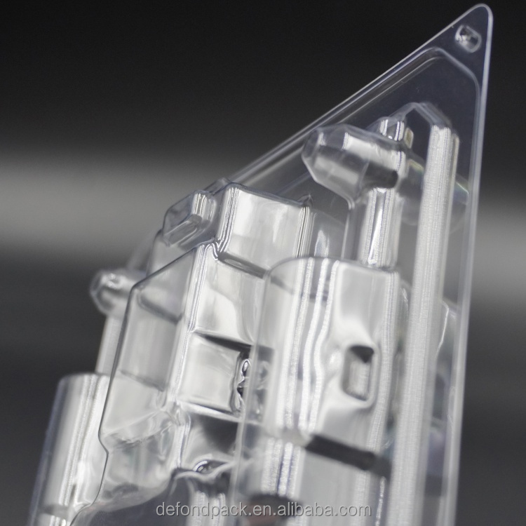 Hot Selling Custom Wholesale PET Medical Equipment Tray Clear Vacuum Forming Tray Medical Grade