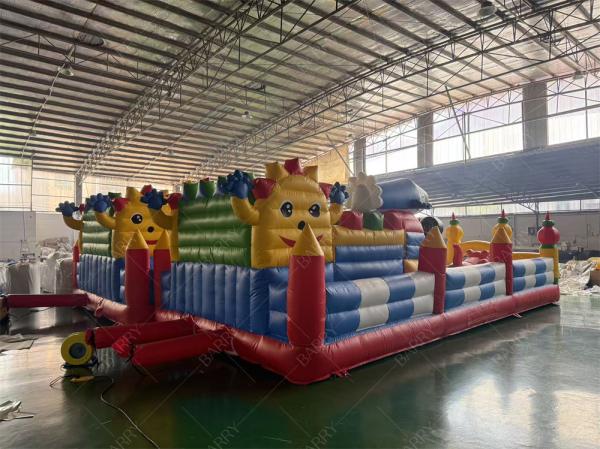 Custom Inflatable Theme Park for Commercial Playgrounds EN71 Certified