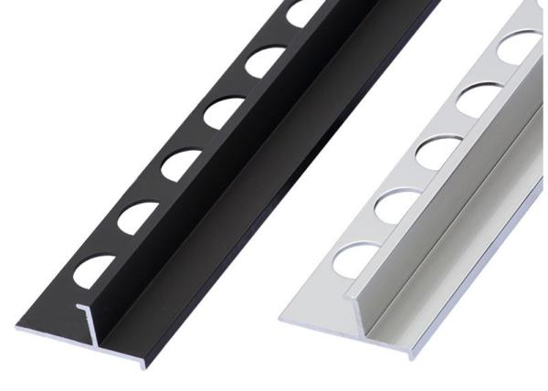 Decorative metallic interior baseboard for Aluminum cover line skirting board for tile trim