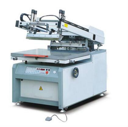 LC-8012G/6090G flat Microcomputer High precision screen printing machine paper，plastic, glass, ceramics, metal, textile