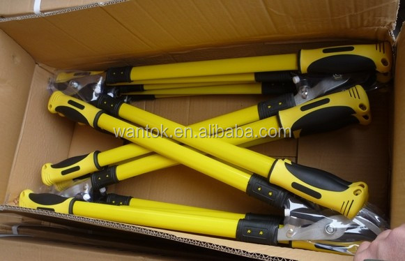 OEM Supported 2.8M Pole Tree Pruners with Telescopic Metal Handle and Chrome Plating Finish