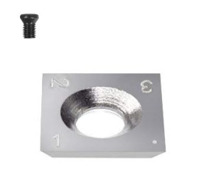 Инструмент карбида вольфрама замены поворачивая вводит 15x15x2.5-30°R50