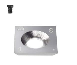 O Woodworking do carboneto de tungstênio do ODM do OEM utiliza ferramentas inserções do carboneto do quadrado 15x15x2.5-30°