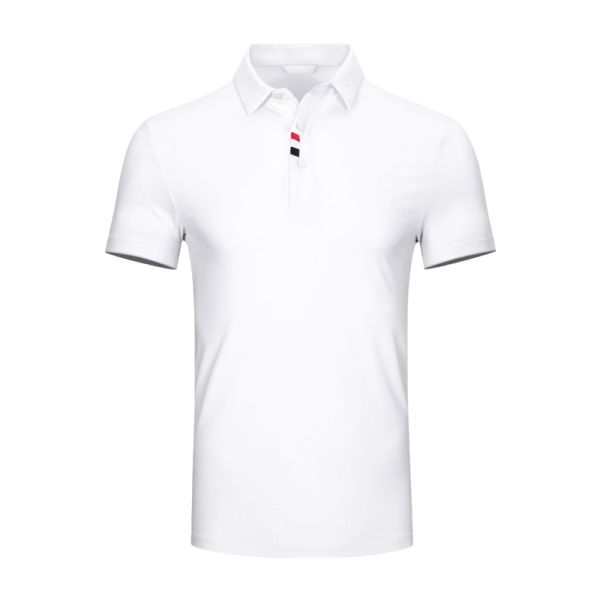 Men's Summer Golf Short Sleeve T-Shirt, Breathable Quick Dry Functional Fabric Golf Apparel