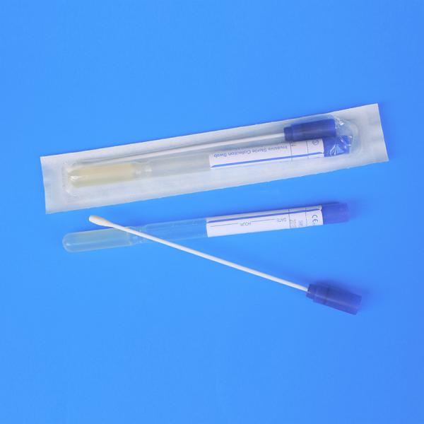 Одноразовый пробоотборник Одноразовый мазок из горла Одноразовая трубка для отбора проб