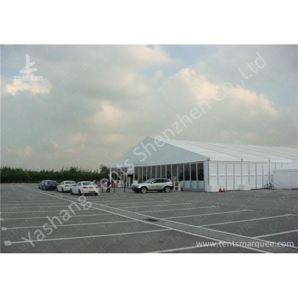 Glass Doors Aluminum Structure Tent Marquee Big Marquee Hire 40x100 M 4000 Sqm