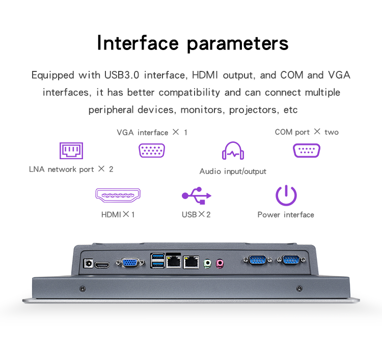 12.1 Inch Wall Mountable Self-service Kiosk with 10 Point Capacitive Touch Screen for Indoor Use