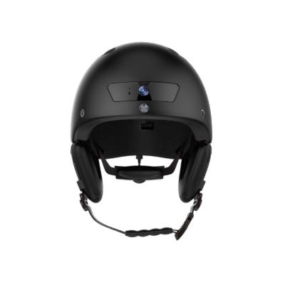 Os homens enegrecem o capacete inteligente da bicicleta do EPS do PC do resíduo metálico com came do traço
