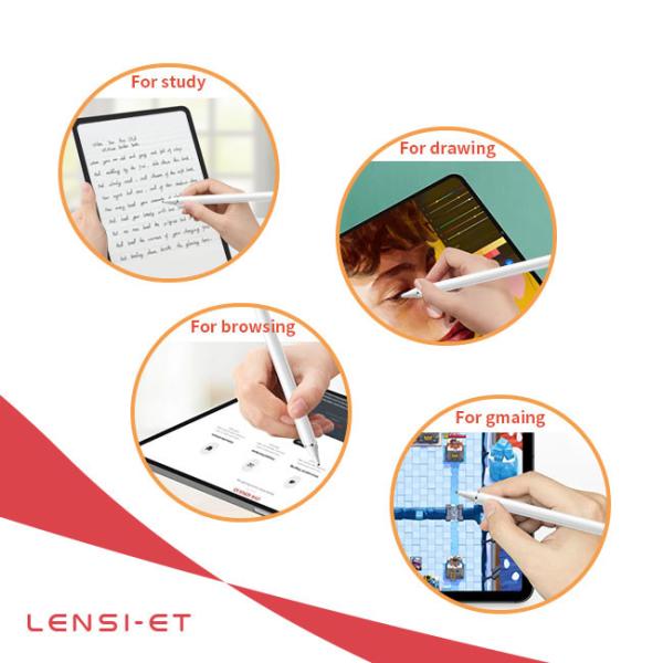 No Delay Apple Pencil Alternatives Magnetic Absortion Tilt Palm Rejection Active Stylus