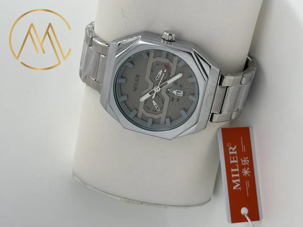 Montre femme Miler ML 1006 Quartz Étanche 30m Acier inoxydable