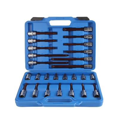 55MM To 200MM Bit Socket Set With Bright Color S2 Material