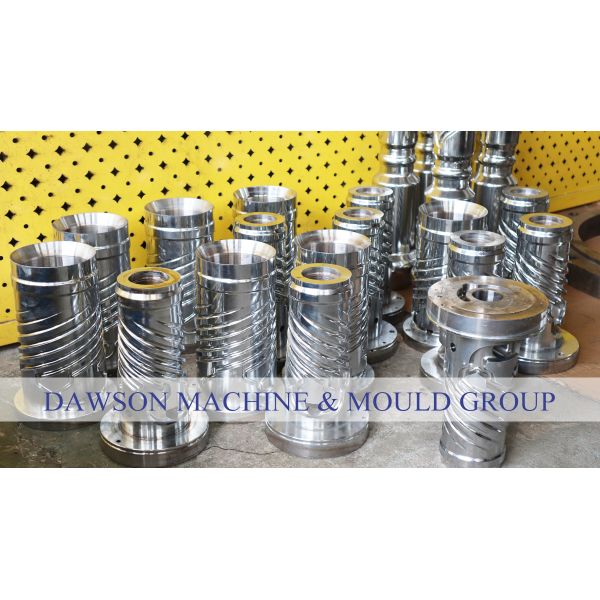 Accumulator Type Single Layer 50L Plastic Drum Making Extrusion Blow Molding Die Head