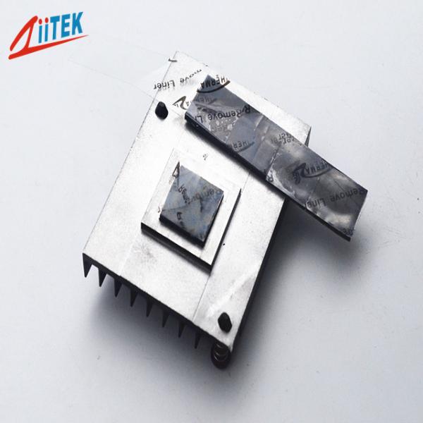 Cojín conductor termal negro popular caliente 35shore00 del reemisor de isofrecuencia del fabricante 1mmT 1.5w de China para los módulos del LED